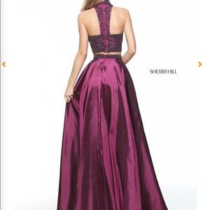 Sherri Hill Prom dress purple size 8